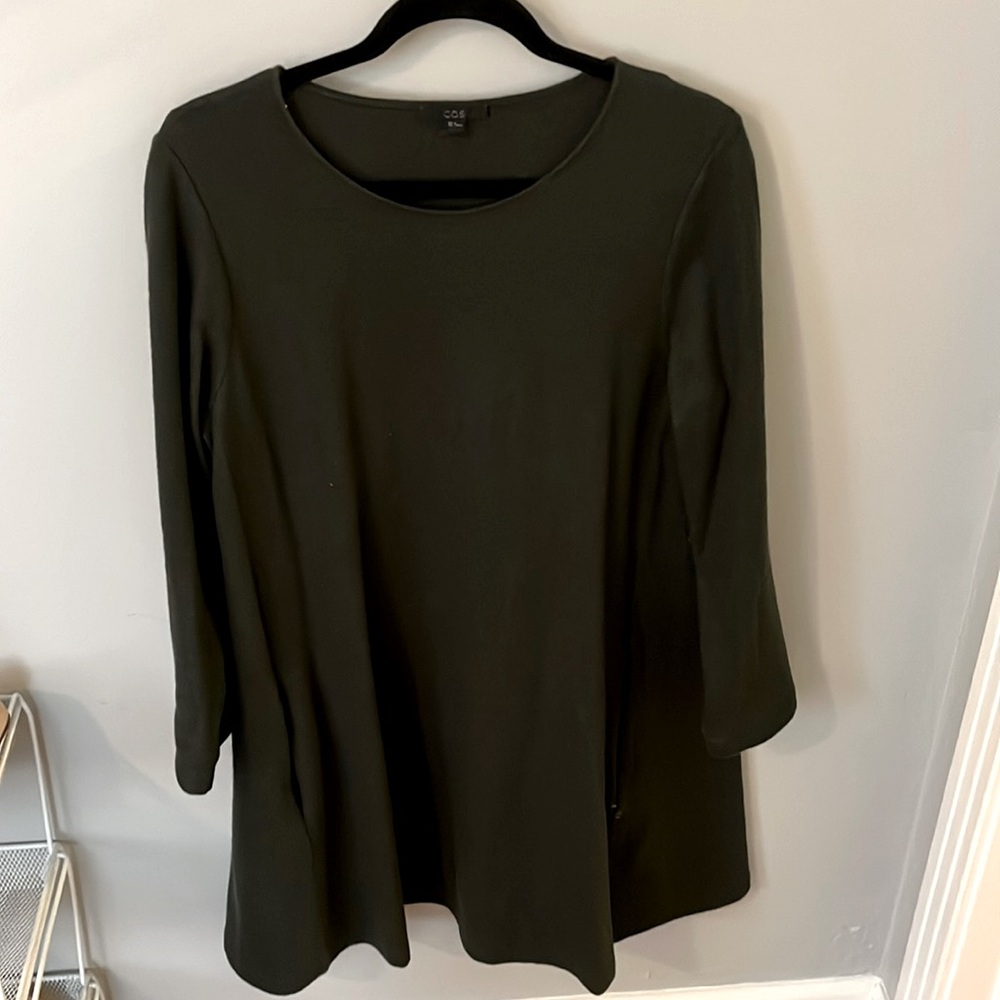 Cos Wool Swing Dress
